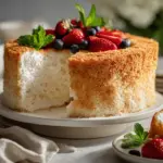 angel food cake recipe - featured image