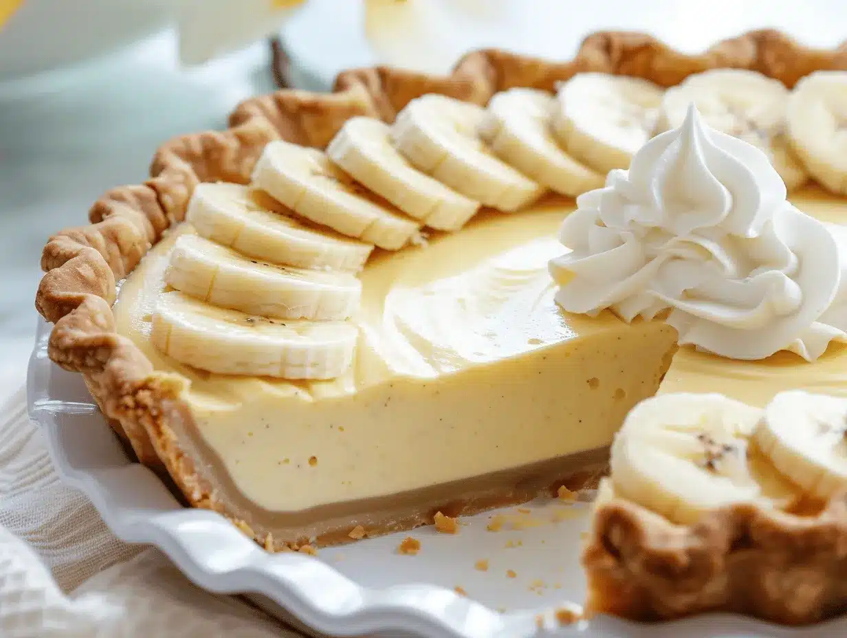 banana cream pie preparation steps