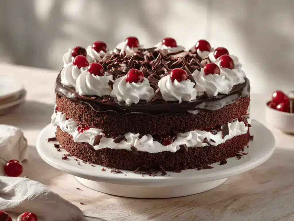Black Forest cake recipe - featured image