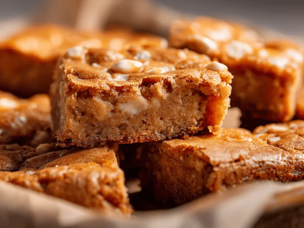 blondies vanilla brownies - featured image