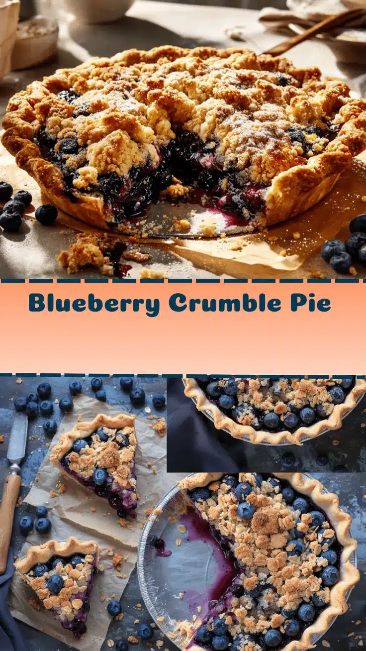 blueberry crumble pie recipe