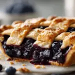 blueberry pie recipe - featured image