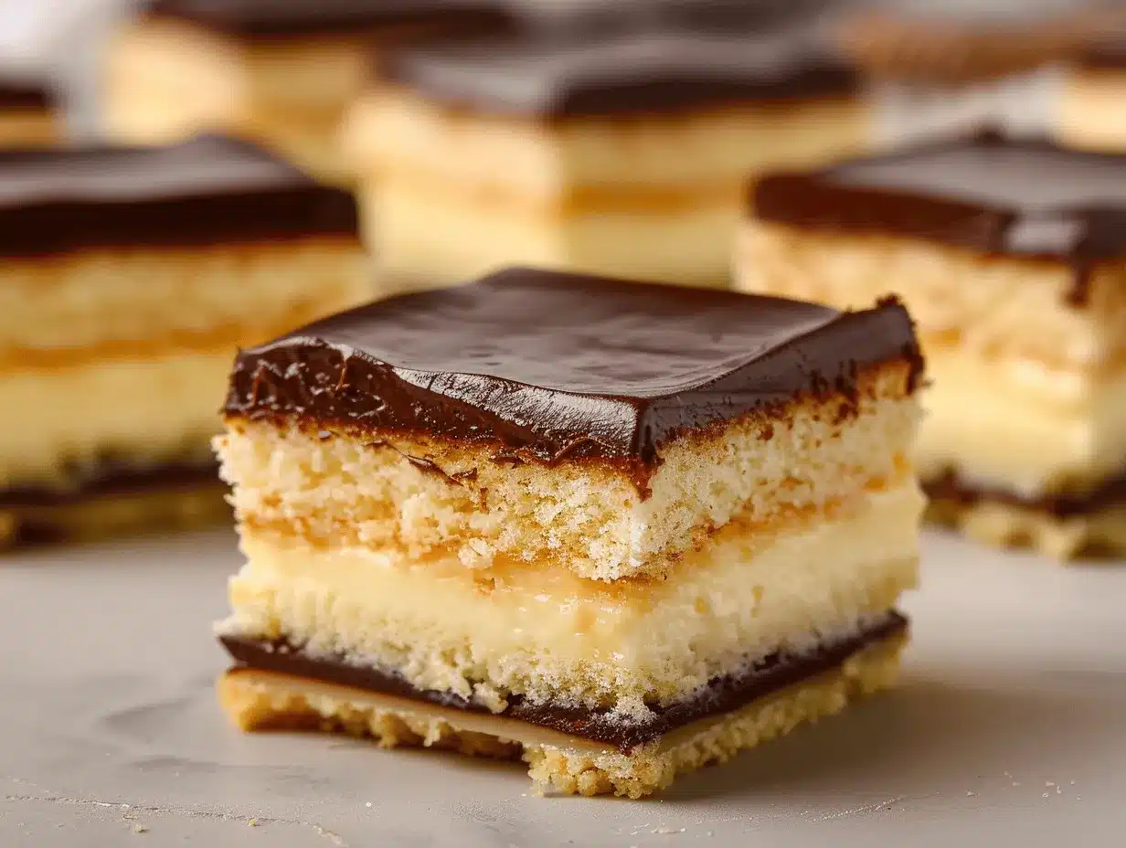 Boston Cream Pie preparation steps