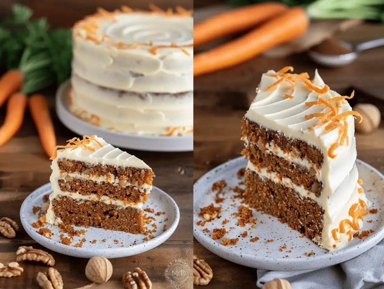 carrot cake recipe preparation steps