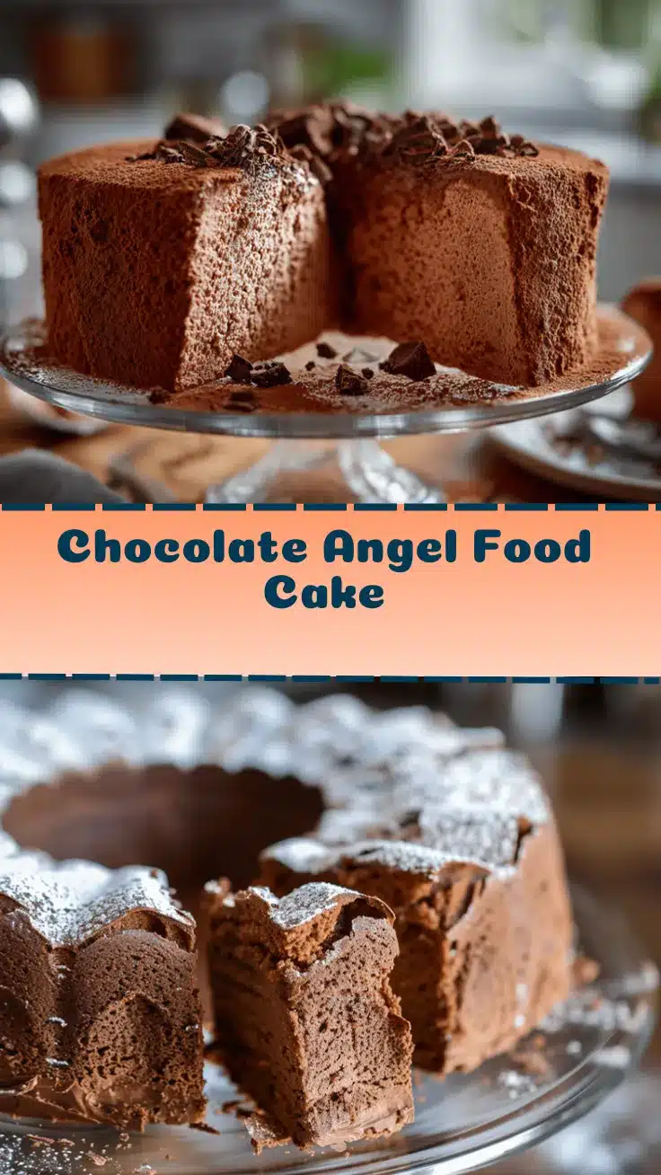 chocolate angel food cake recipe