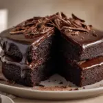 chocolate fudge cake - featured image