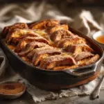 churro cheesecake French toast bake - featured image