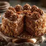 Coconut-Pecan German Chocolate Cake - featured image