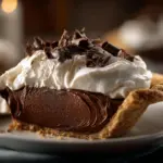 dark chocolate French silk pie - featured image