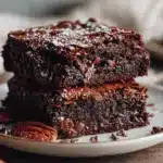 fudgy brownies recipe - featured image