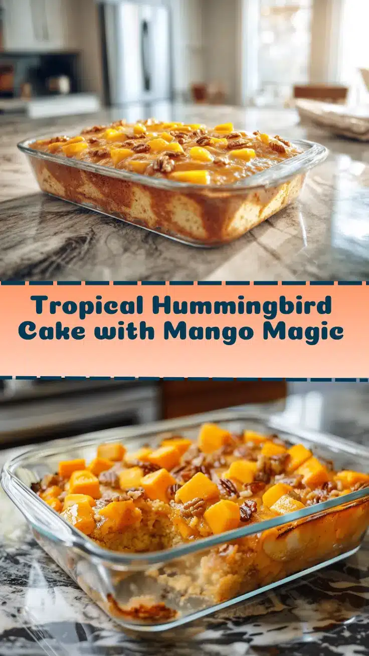 hummingbird cake with mango recipe
