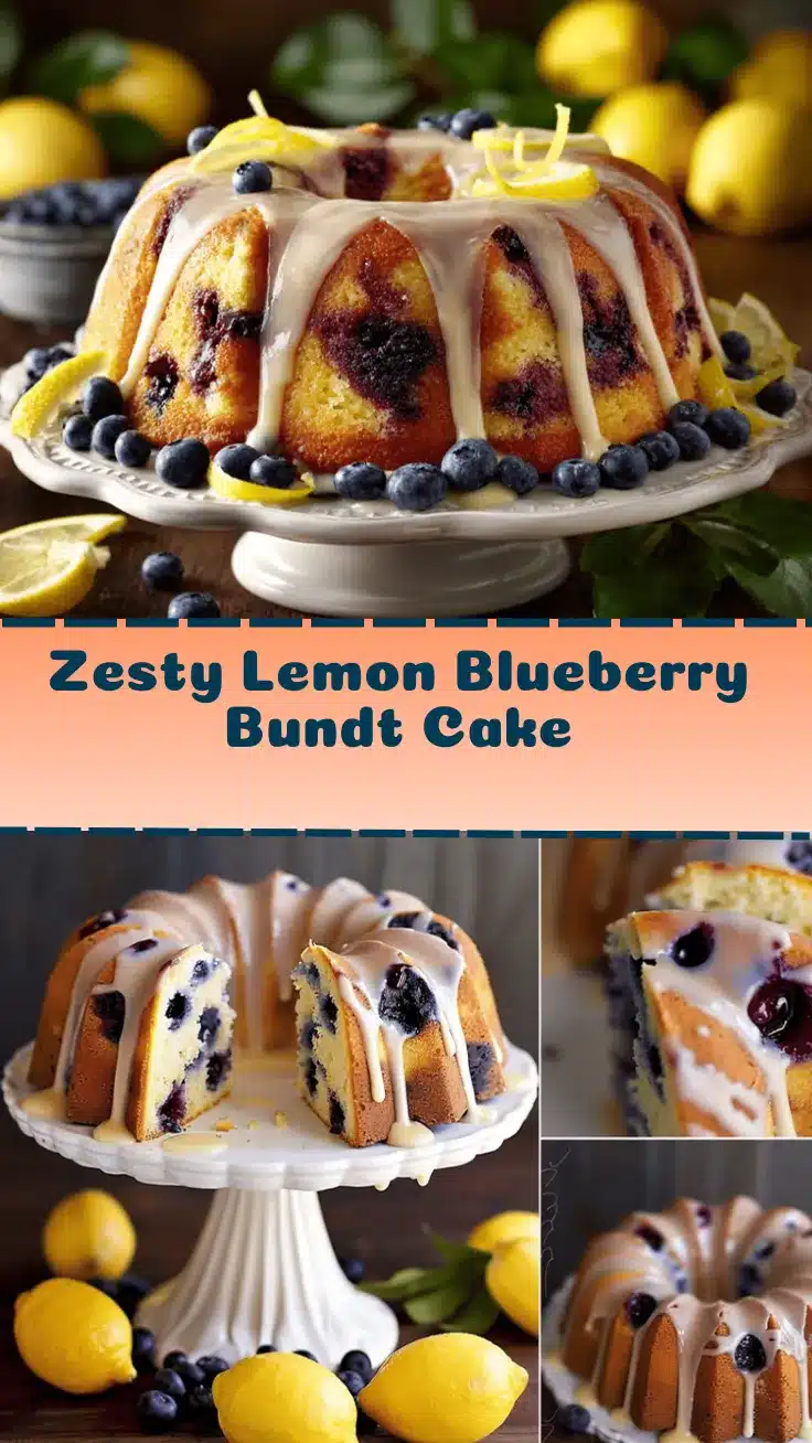 lemon blueberry bundt cake recipe