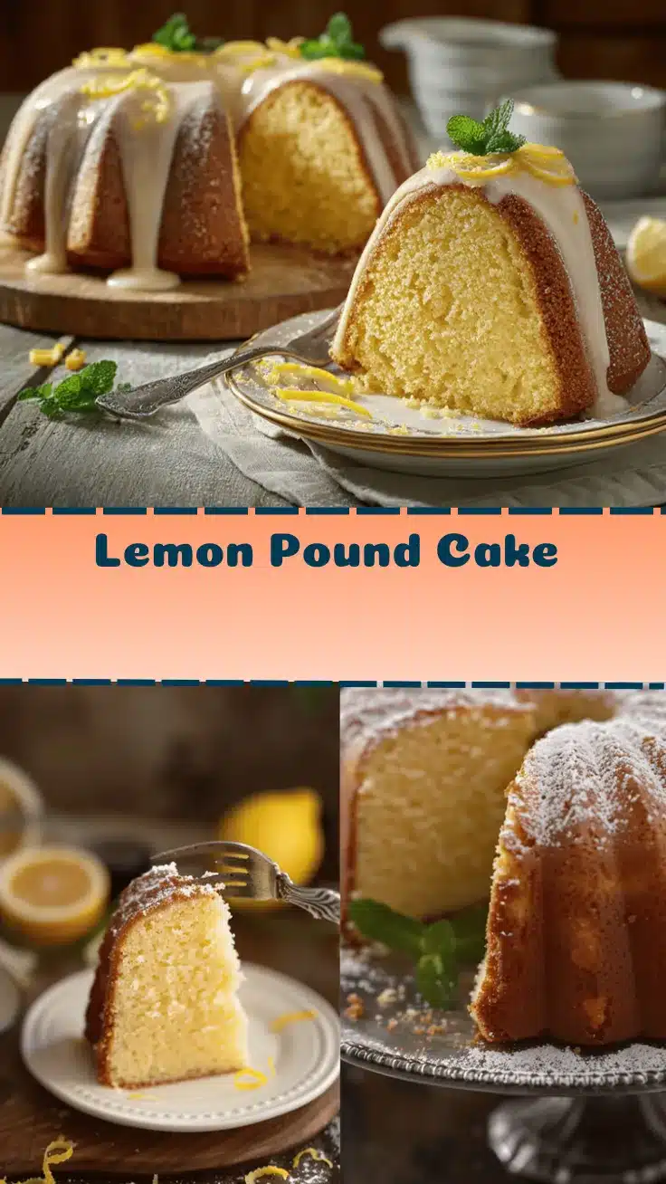 lemon pound cake recipe