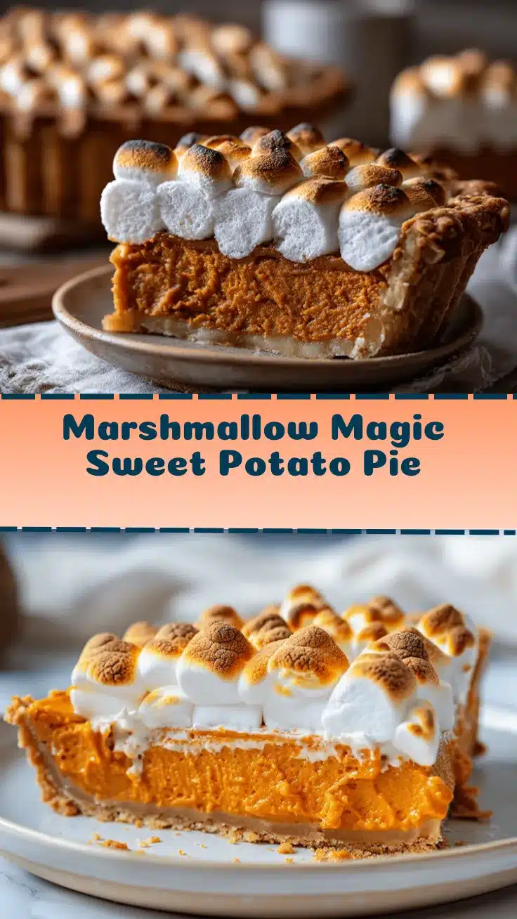 marshmallow-topped sweet potato pie recipe