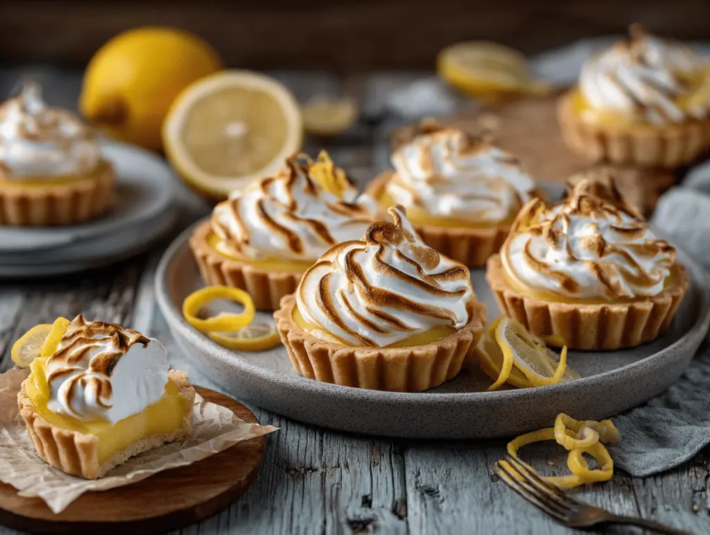 mini lemon meringue tarts - featured image