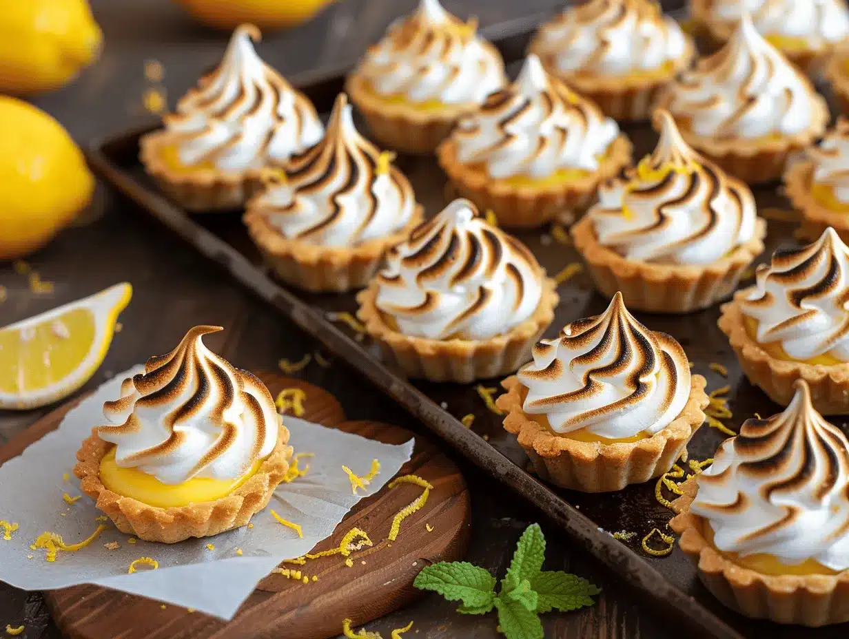 mini lemon meringue tarts preparation steps
