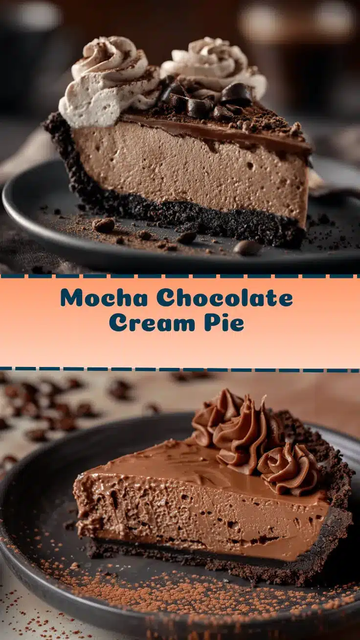 mocha chocolate cream pie recipe