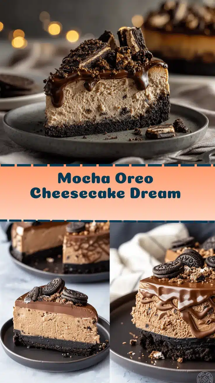 mocha Oreo cheesecake recipe