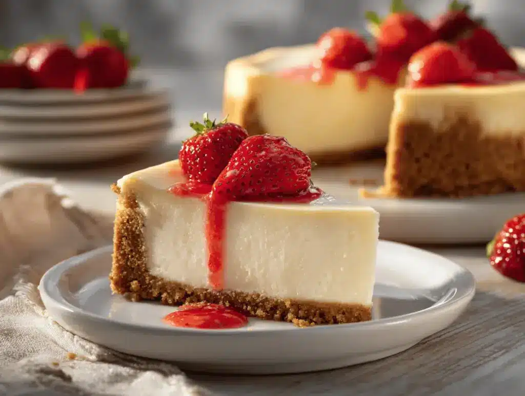 New York cheesecake recipe - featured image