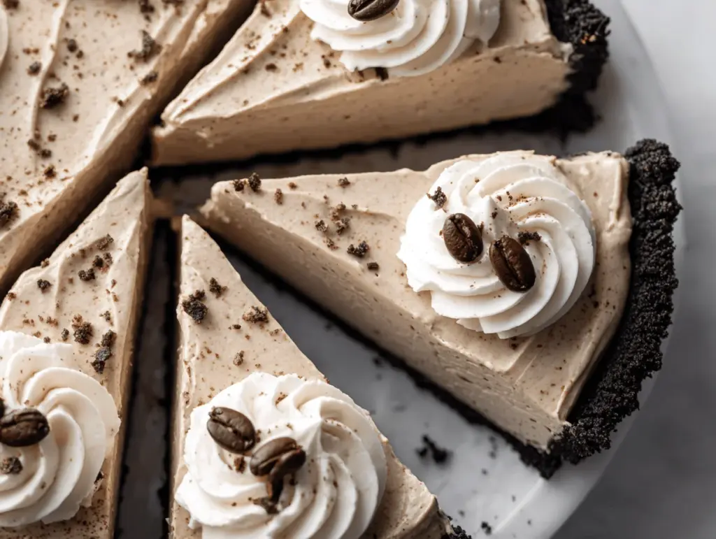 No-Bake Mocha Oreo Icebox Pie - featured image