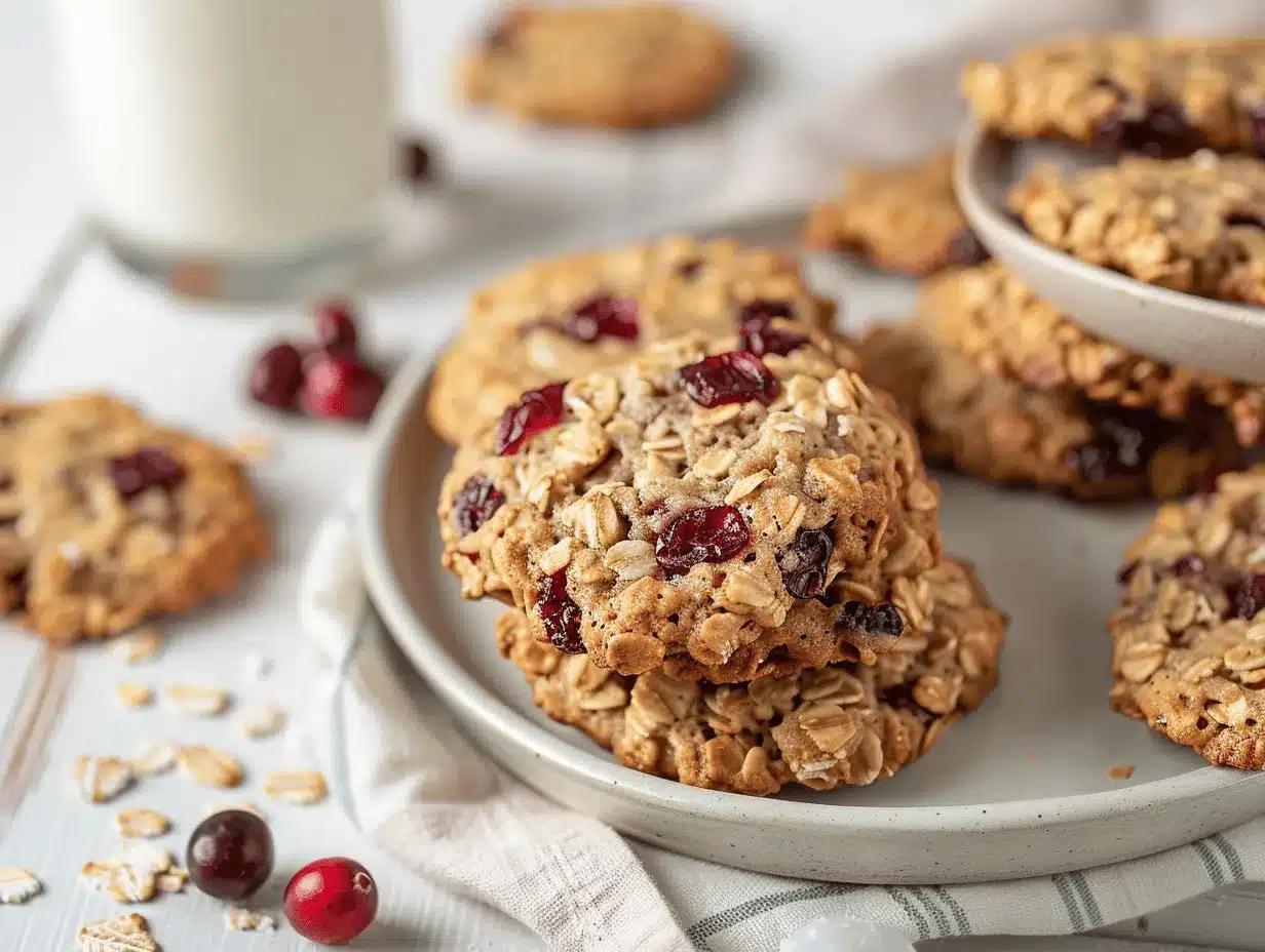 oatmeal cranberry cookies preparation steps