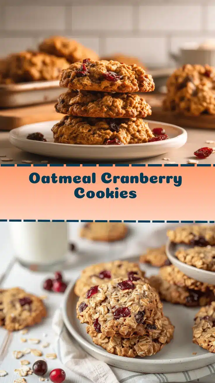 oatmeal cranberry cookies recipe