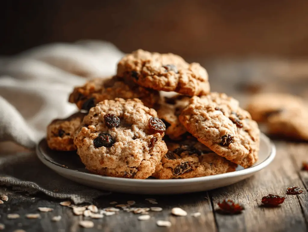 oatmeal raisin cookies - featured image