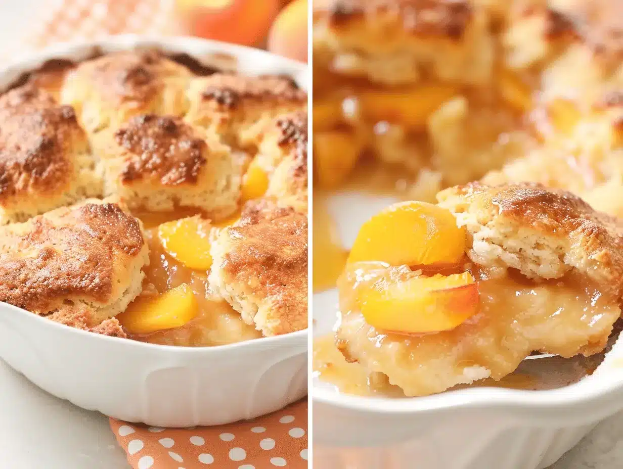 peach cobbler recipe preparation steps