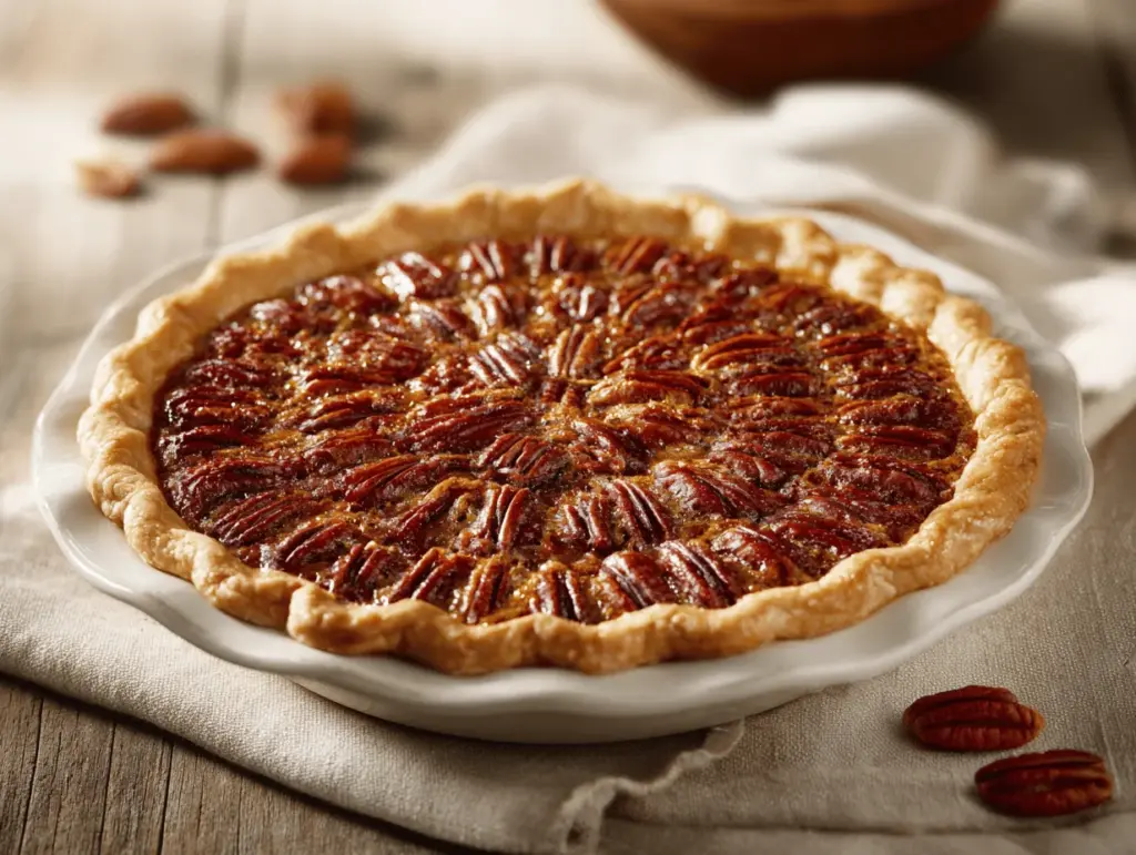 pecan pie recipe - featured image