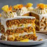 pineapple carrot cake - featured image