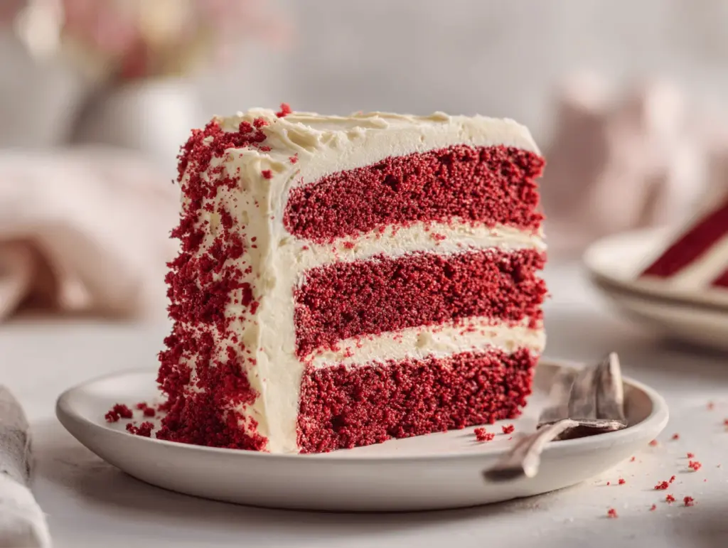 red velvet cake recipe - featured image
