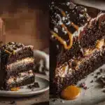 Salted Caramel Chocolate Fudge Cake - featured image