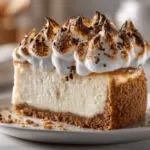 smores cheesecake recipe - featured image
