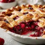 sour cherry pie - featured image