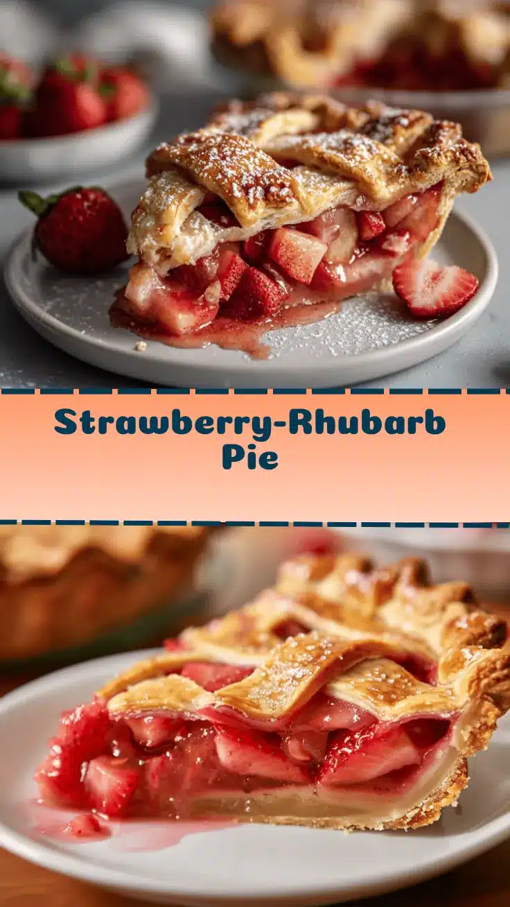 strawberry-rhubarb pie recipe