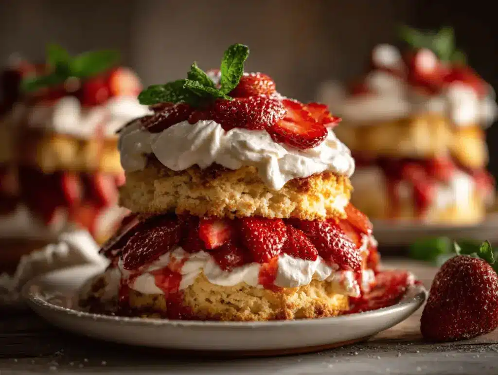 strawberry shortcake recipe - featured image
