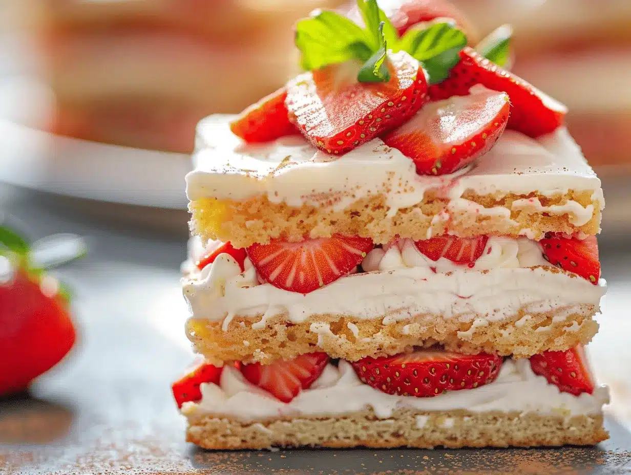 strawberry shortcake recipe preparation steps
