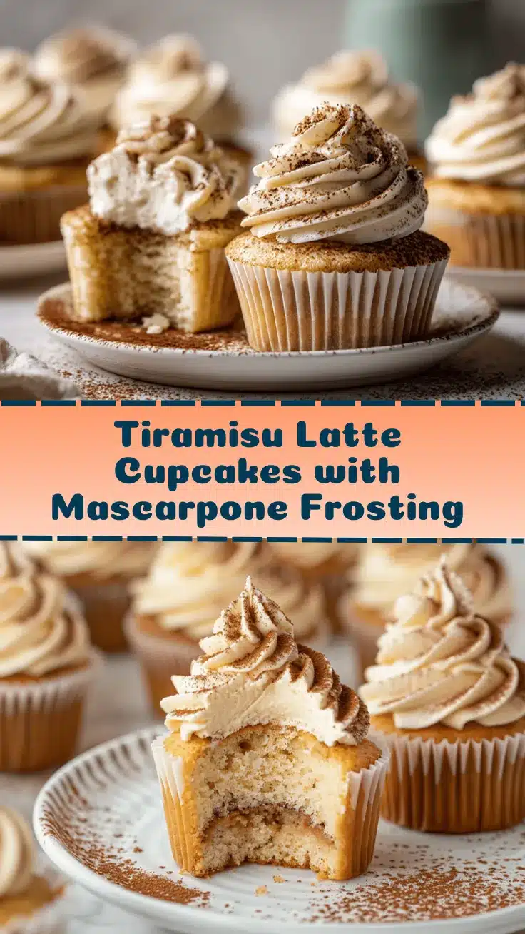 tiramisu latte cupcakes recipe