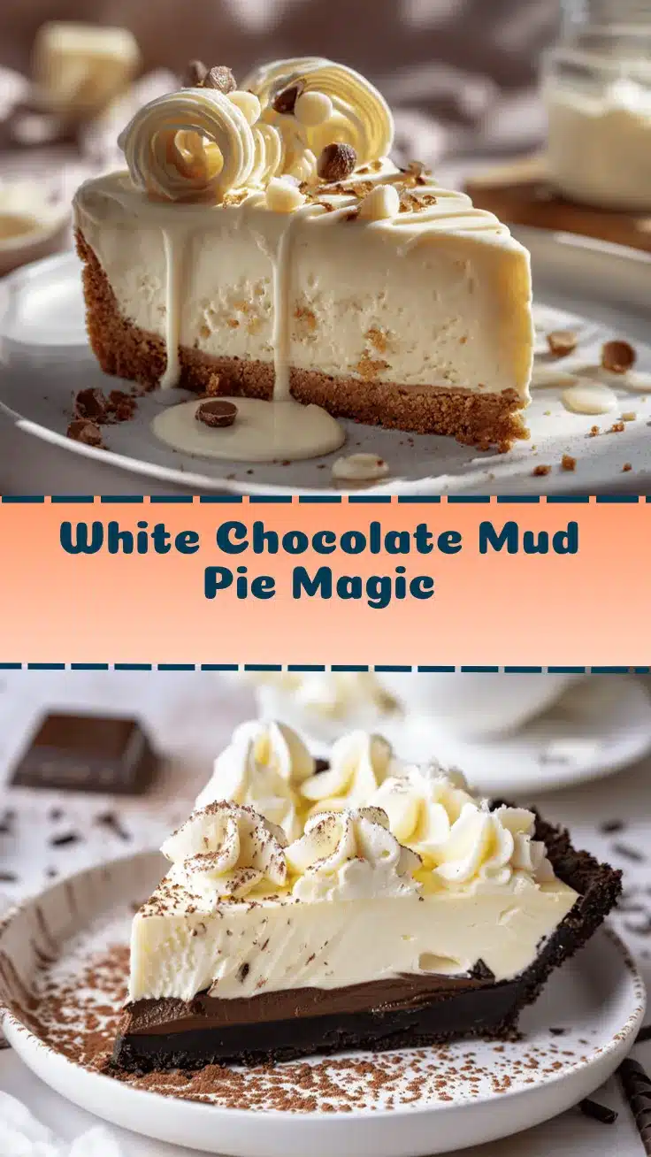 white chocolate mud pie recipe