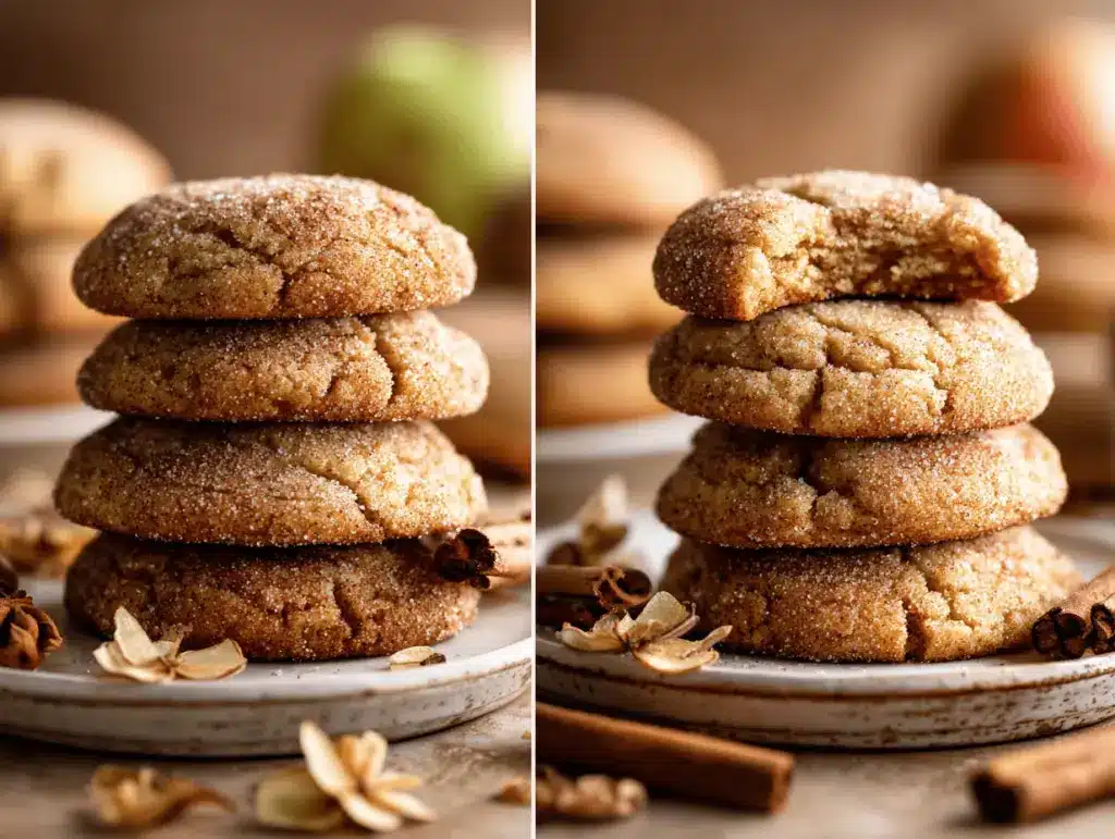 apple cider sugar cookies - featured image