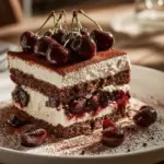 Black Forest Tiramisu Cake - featured image