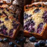 blueberry banana bread - featured image