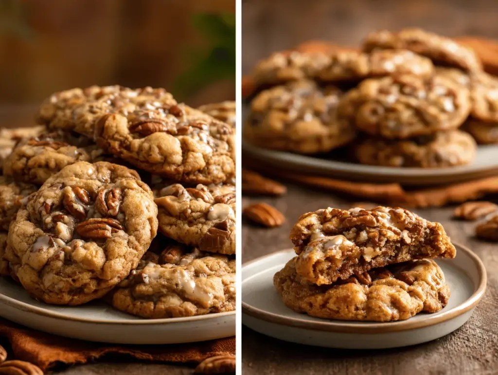 bourbon pecan cookies - featured image