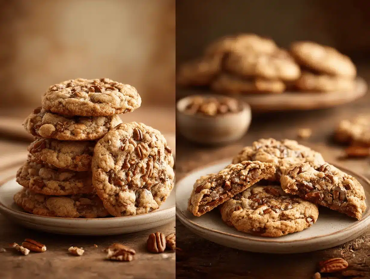 bourbon pecan cookies preparation steps