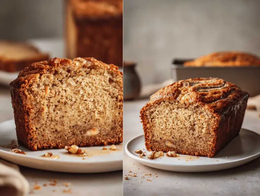 brown butter banana bread - featured image