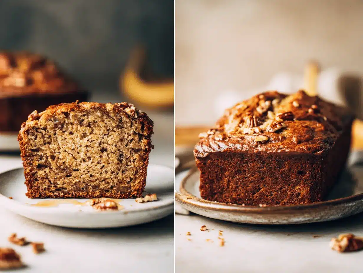 brown butter banana bread preparation steps