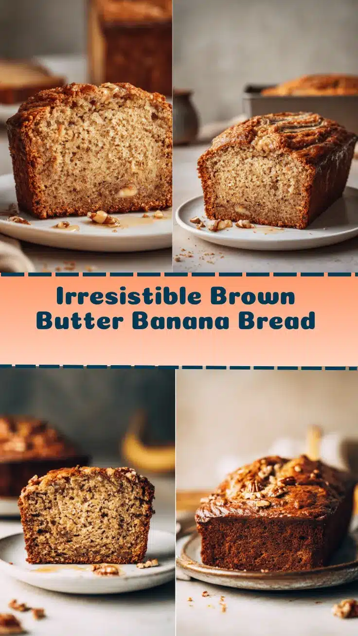 brown butter banana bread recipe