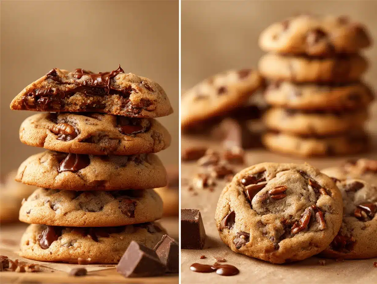 brown butter chocolate chip cookies preparation steps