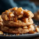 caramel apple cookies - featured image