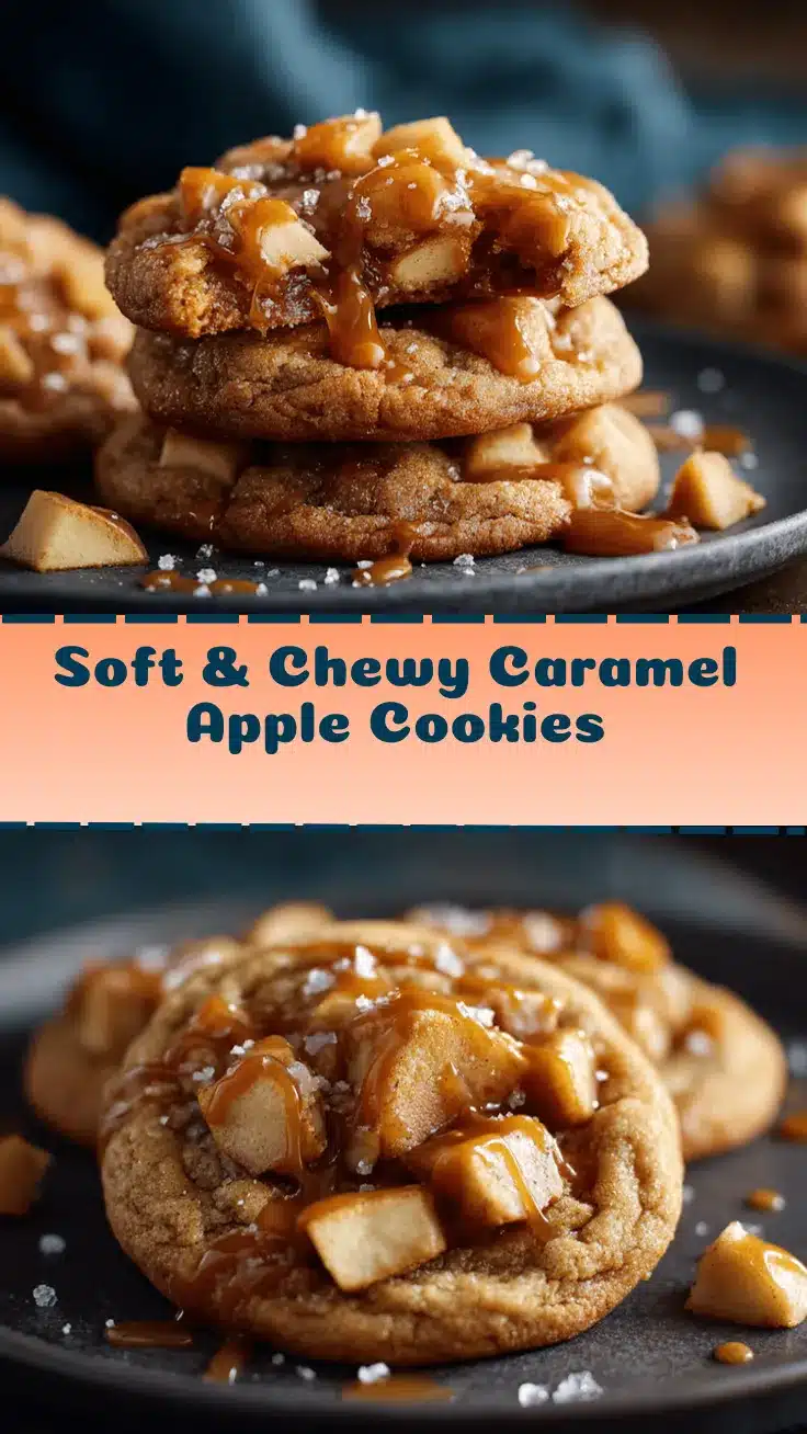 caramel apple cookies recipe